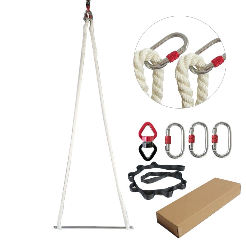 Yoga Trapeze Swing - High-Quality 2 Meters Rope Trapeze Bar