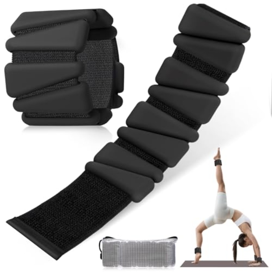 Home Gym Set - Adjustable Silicone Wrist Ankle Weights Set