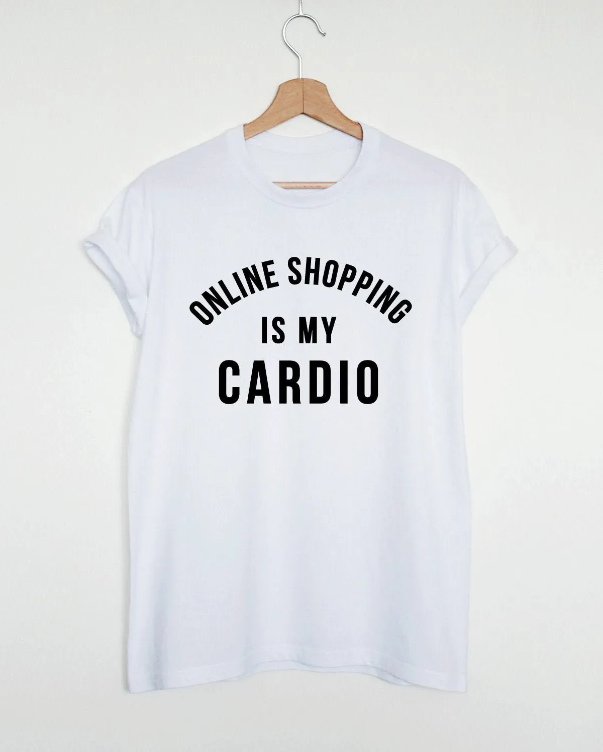 Home Gym Online - Funny shirt online shopping is my