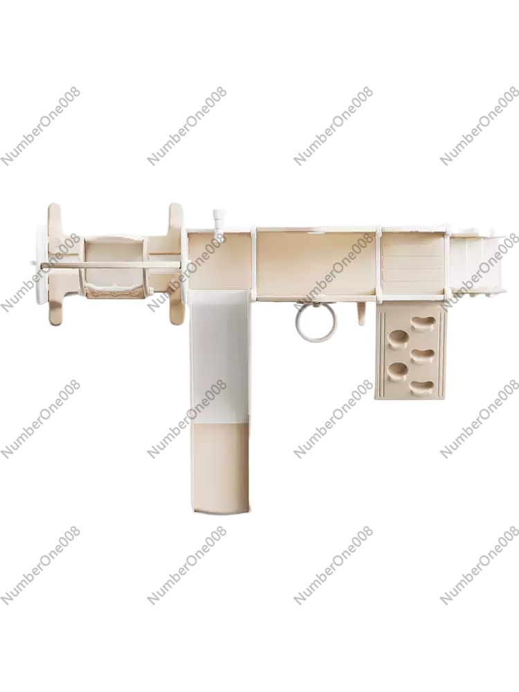 Home Gym For Toddlers - Indoor 2-in-1 Slide Swing Set for