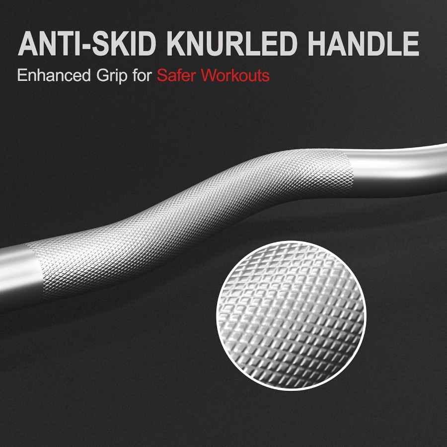 Barbell Set Curl Bar and Weigh - Barbell Curl Bar recension och pris