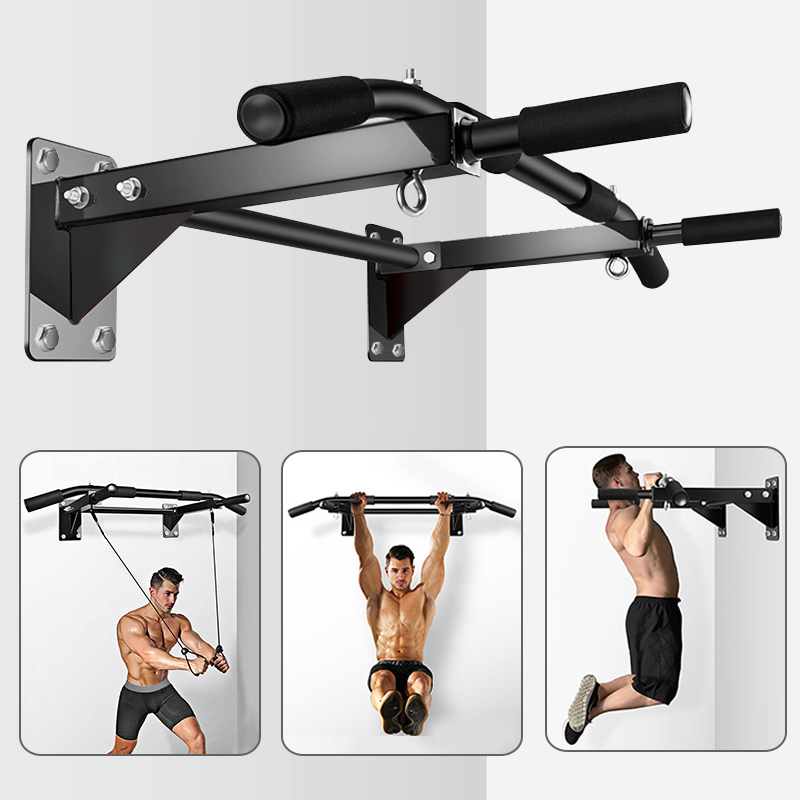 Wall-Mounted Pull-Up Bar-Drill - Home Gym Organization recension och pris