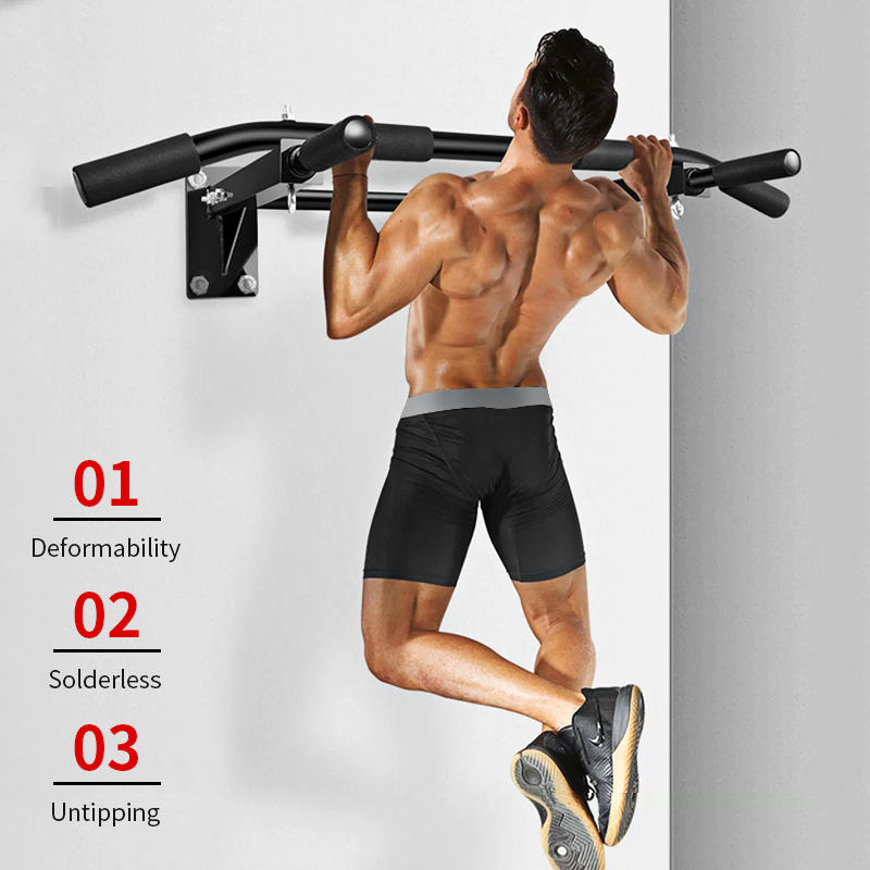Wall-Mounted Pull-Up Bar-Drill - Home Gym Organization recension och pris