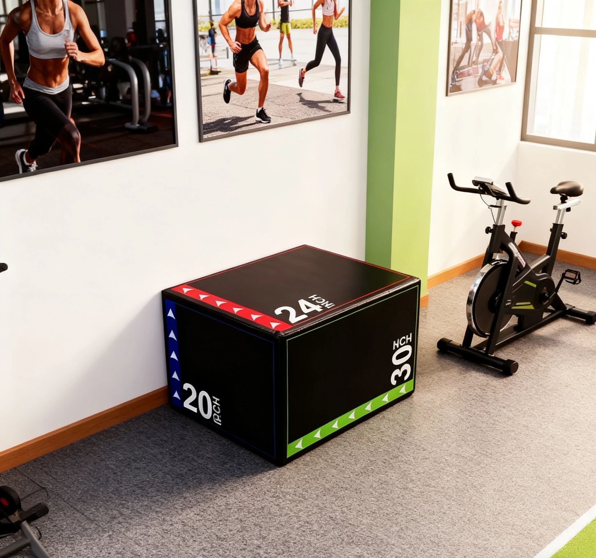 3-in-1Jump Box Plyometric Box  - Home Gym Online recension och pris