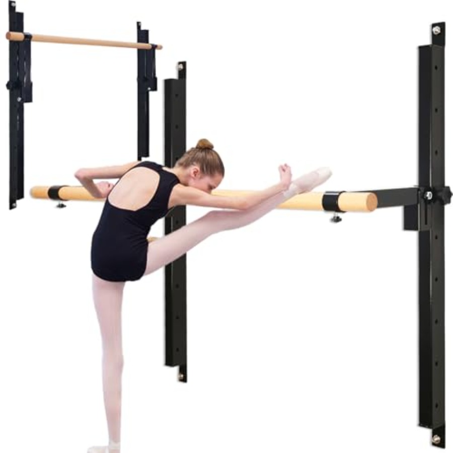Wall Mounted Ballet Barre 4ft  - Home Gym Wall Mounted recension och pris