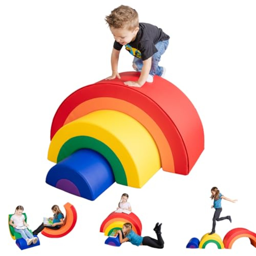Arc Rainbow Climber Playset -  - Home Gym For Toddlers recension och pris