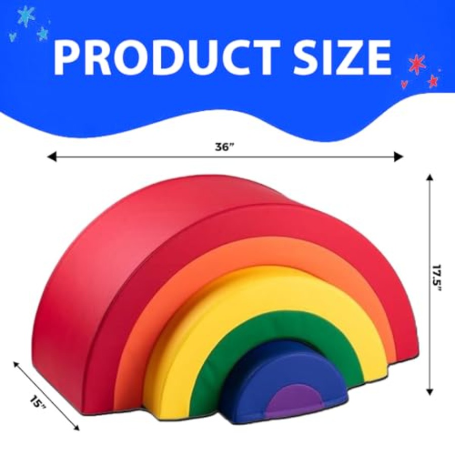 Arc Rainbow Climber Playset -  - Home Gym For Toddlers recension och pris