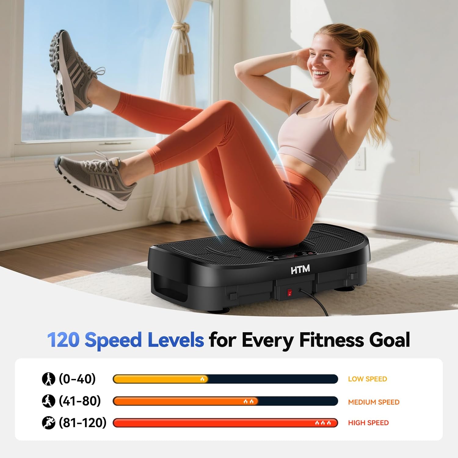 Vibration Plate Fat Burning Fi - Home Gym Online recension och pris