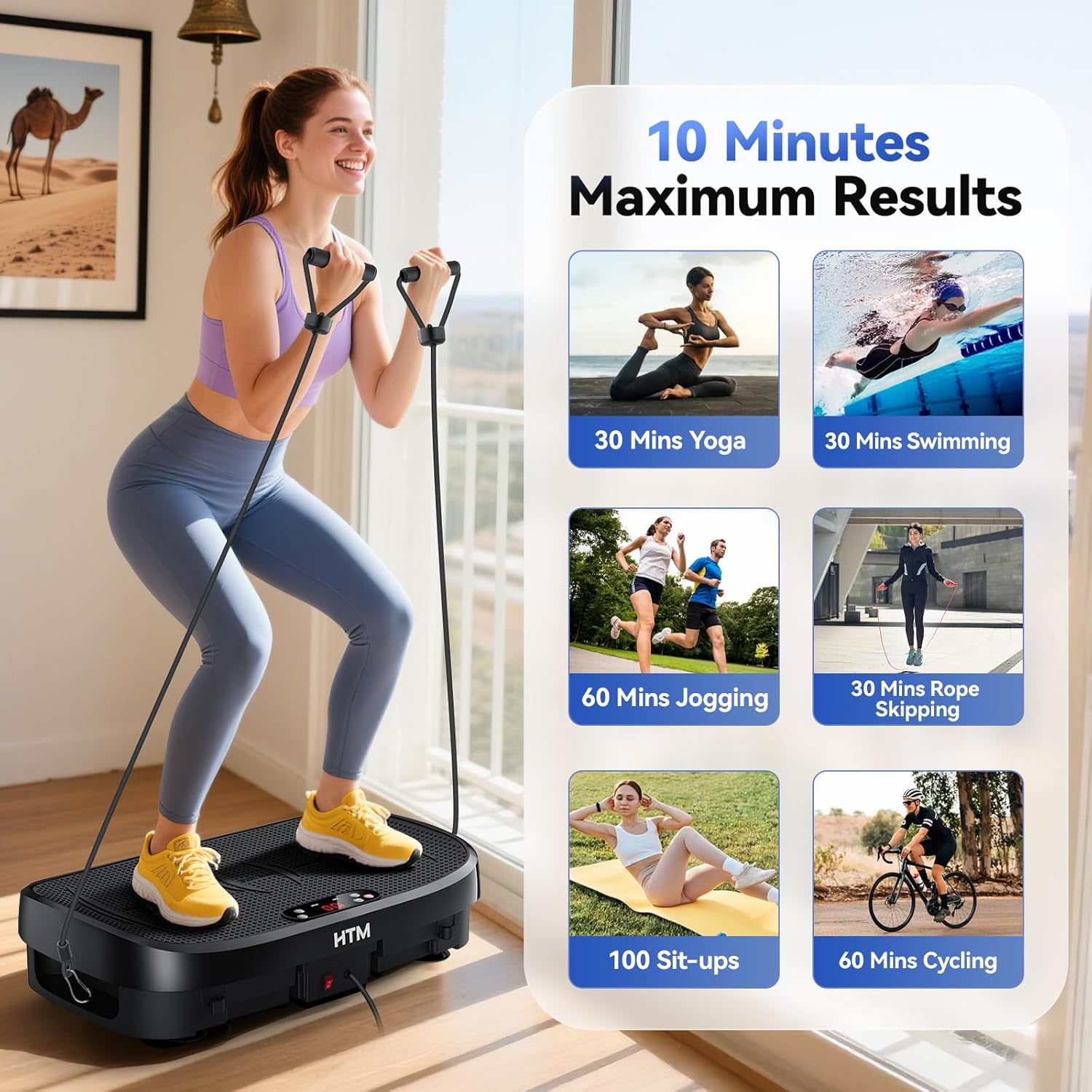 Vibration Plate Fat Burning Fi - Home Gym Online recension och pris