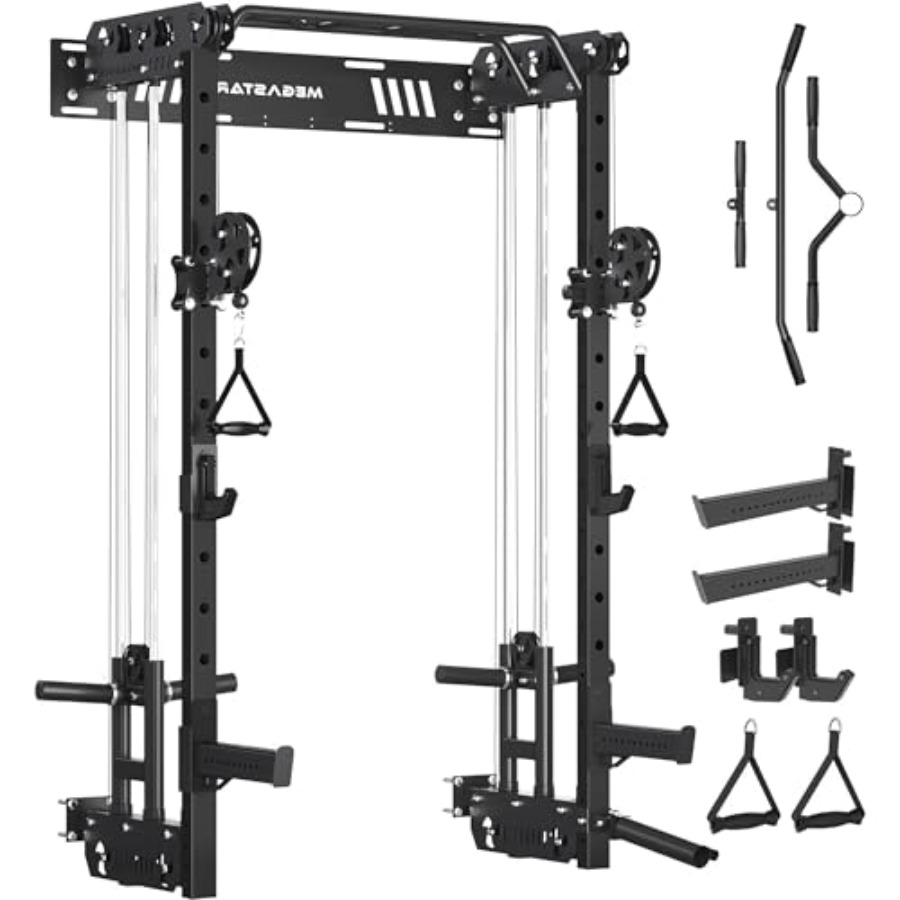 Power Cage Squat Rack Home Gym - Home Gym Wall Mounted recension och pris