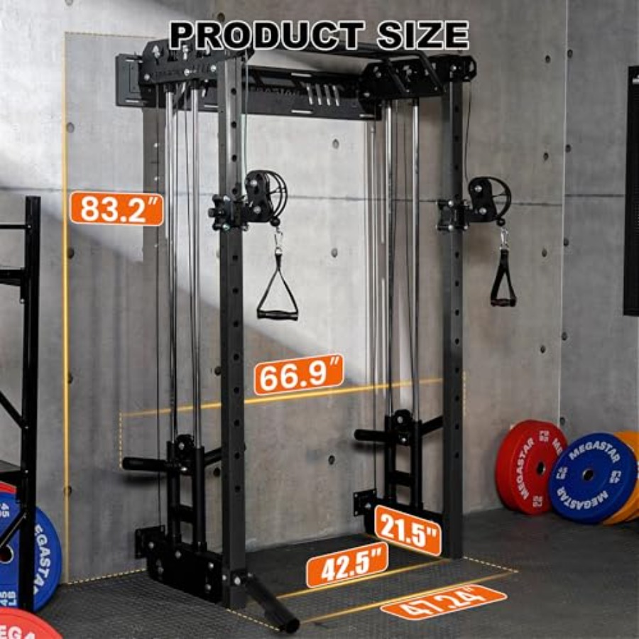 Power Cage Squat Rack Home Gym - Home Gym Wall Mounted recension och pris