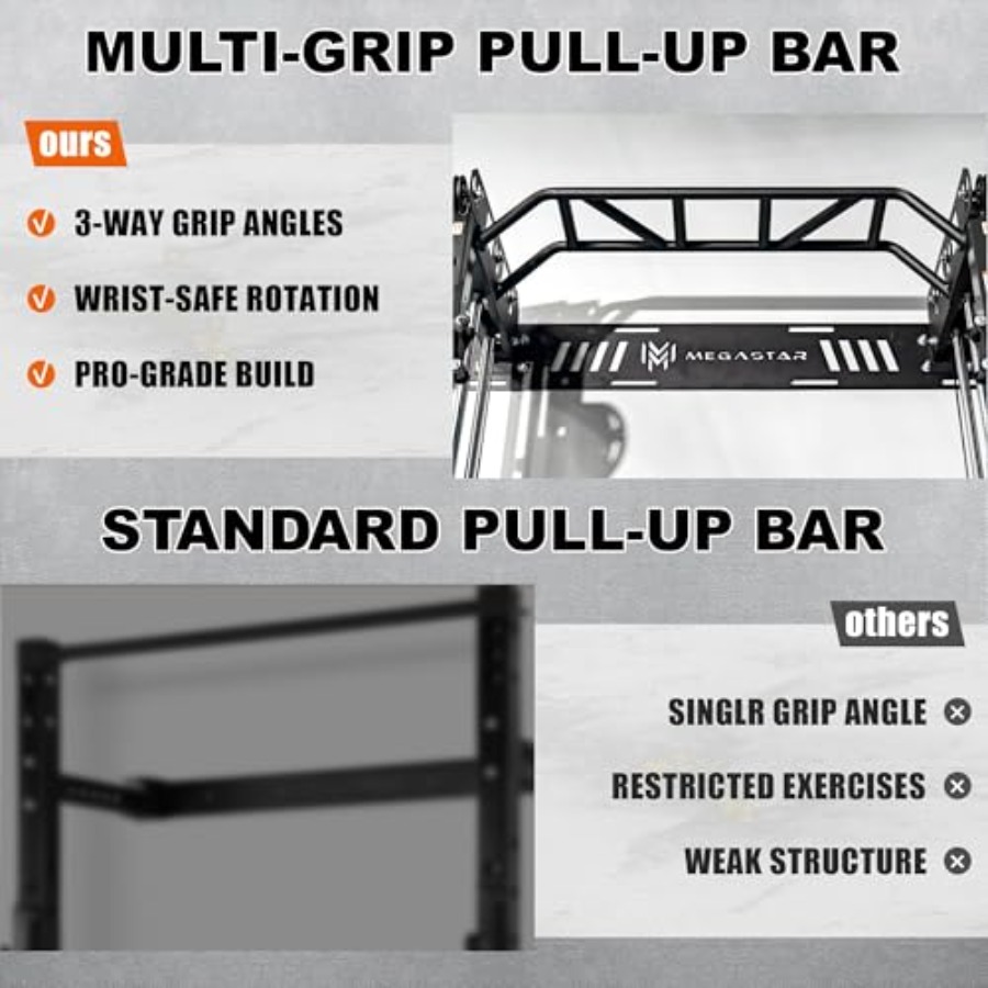 Power Cage Squat Rack Home Gym - Home Gym Wall Mounted recension och pris