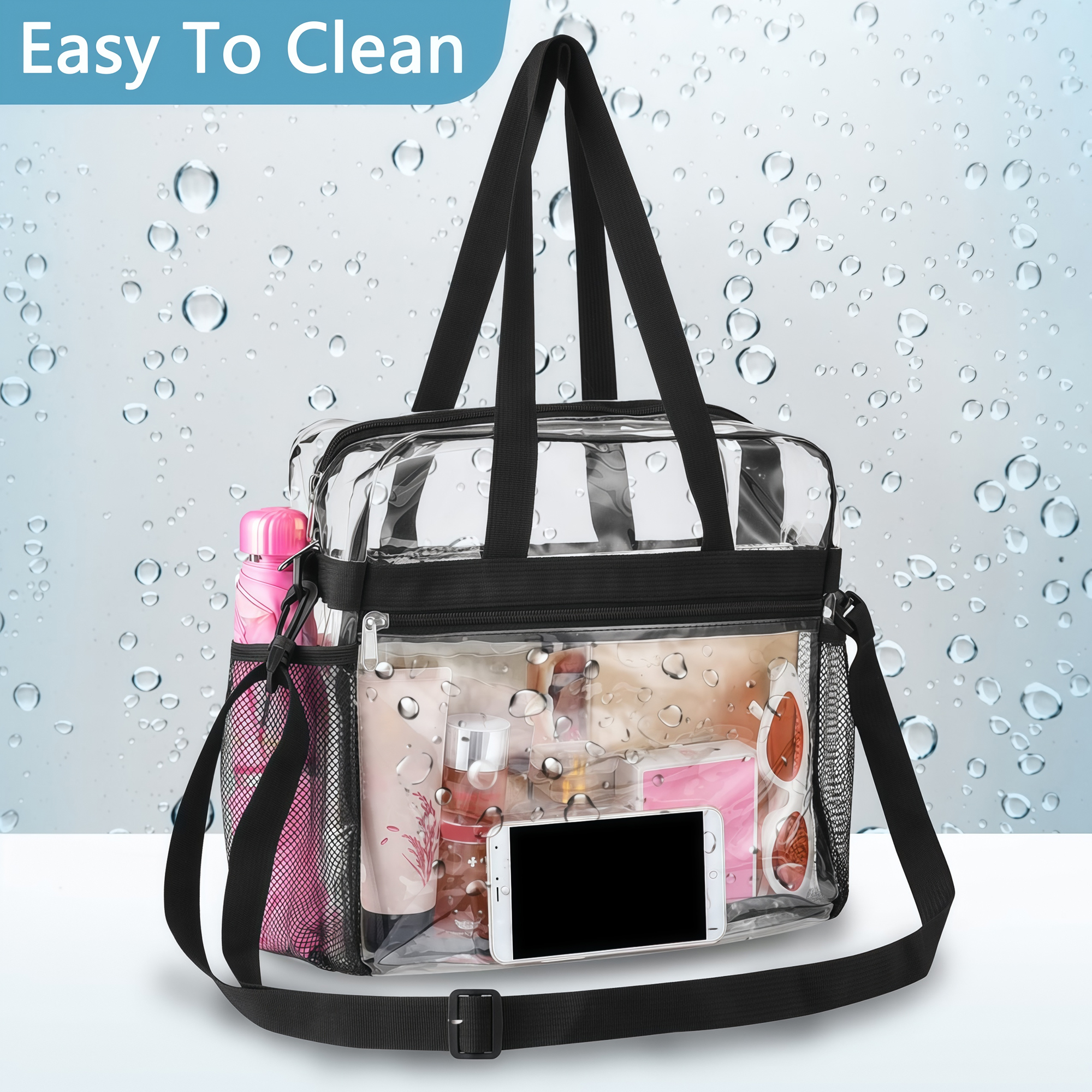 Clear Convertible Tote Crossbo - Home Gym Packages recension och pris