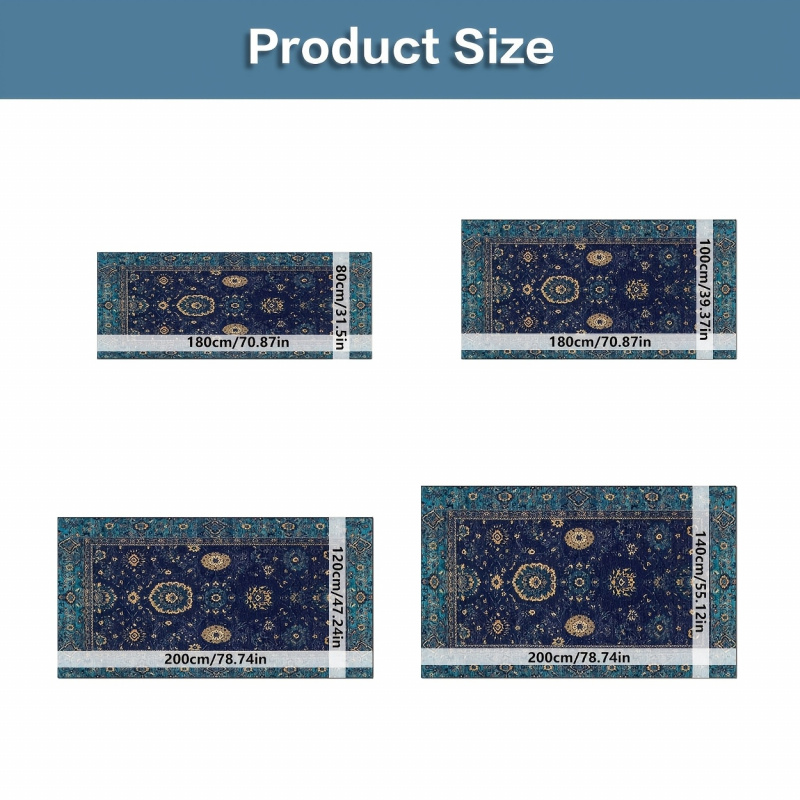 VIKAMA Vintage Persian Print E - Home Gym Yoga Room recension och pris