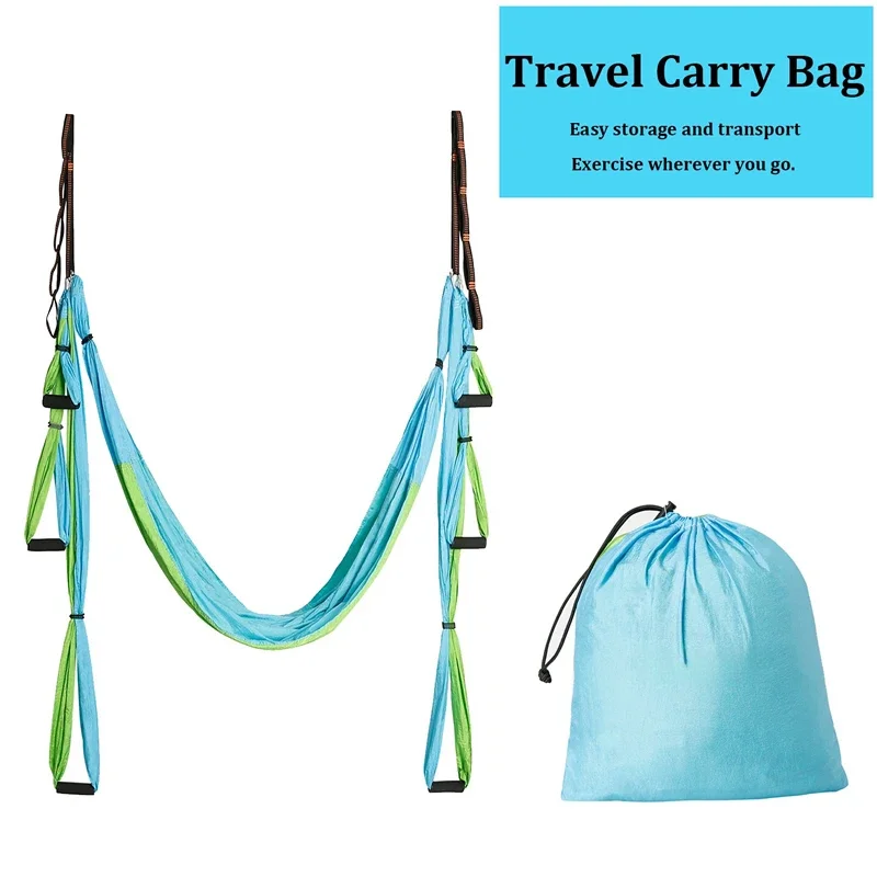 6 Handles Aerial Yoga Hammock  - Yoga Trapeze Swing recension och pris