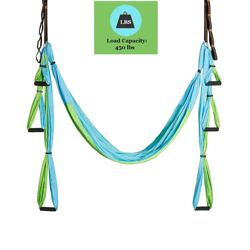 6 Handles Aerial Yoga Hammock  - Yoga Trapeze Swing recension och pris