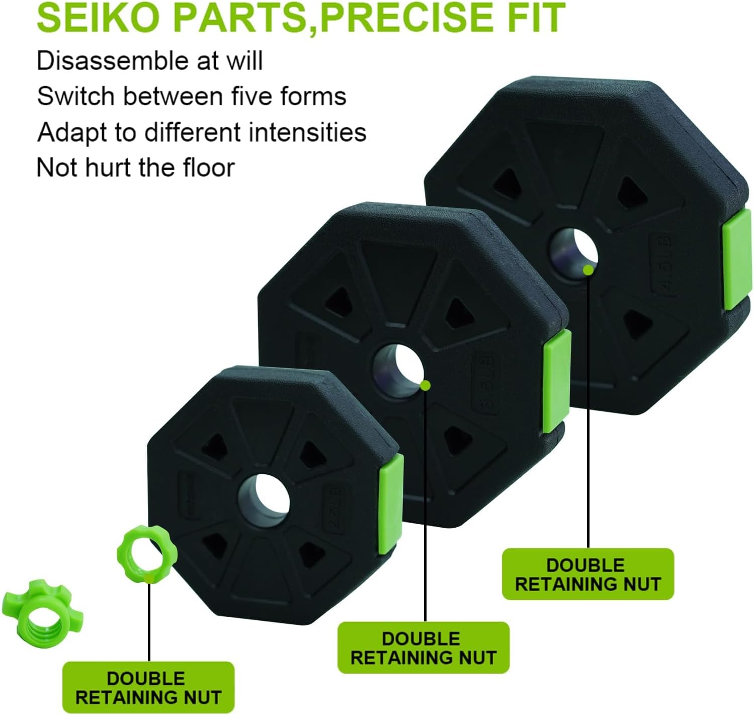 66lbs/88lbs Weight 4 in 1 Adju - Home Gym Dumbbell Set recension och pris