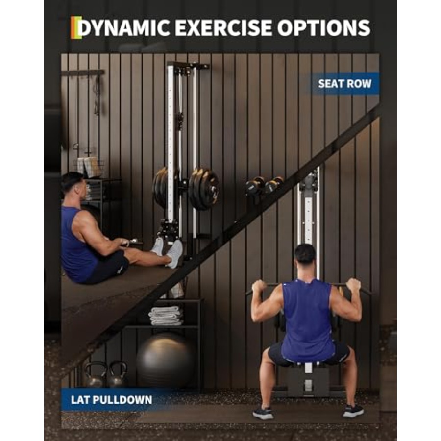 Wall Mount Cable Station for h - Home Gym Wall Mounted recension och pris