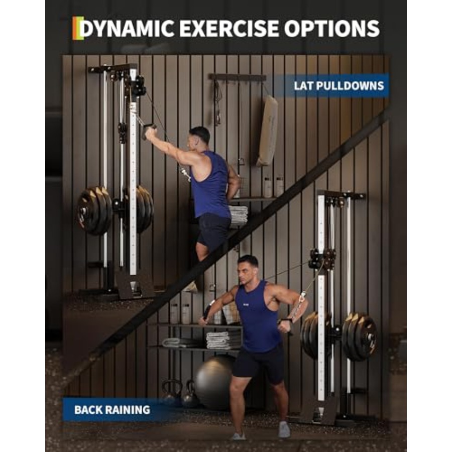 Wall Mount Cable Station for h - Home Gym Wall Mounted recension och pris