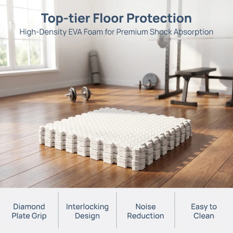 Yoga Gym Mat 14 Pcs 2cm Thick  - Home Gym Yoga Room recension och pris
