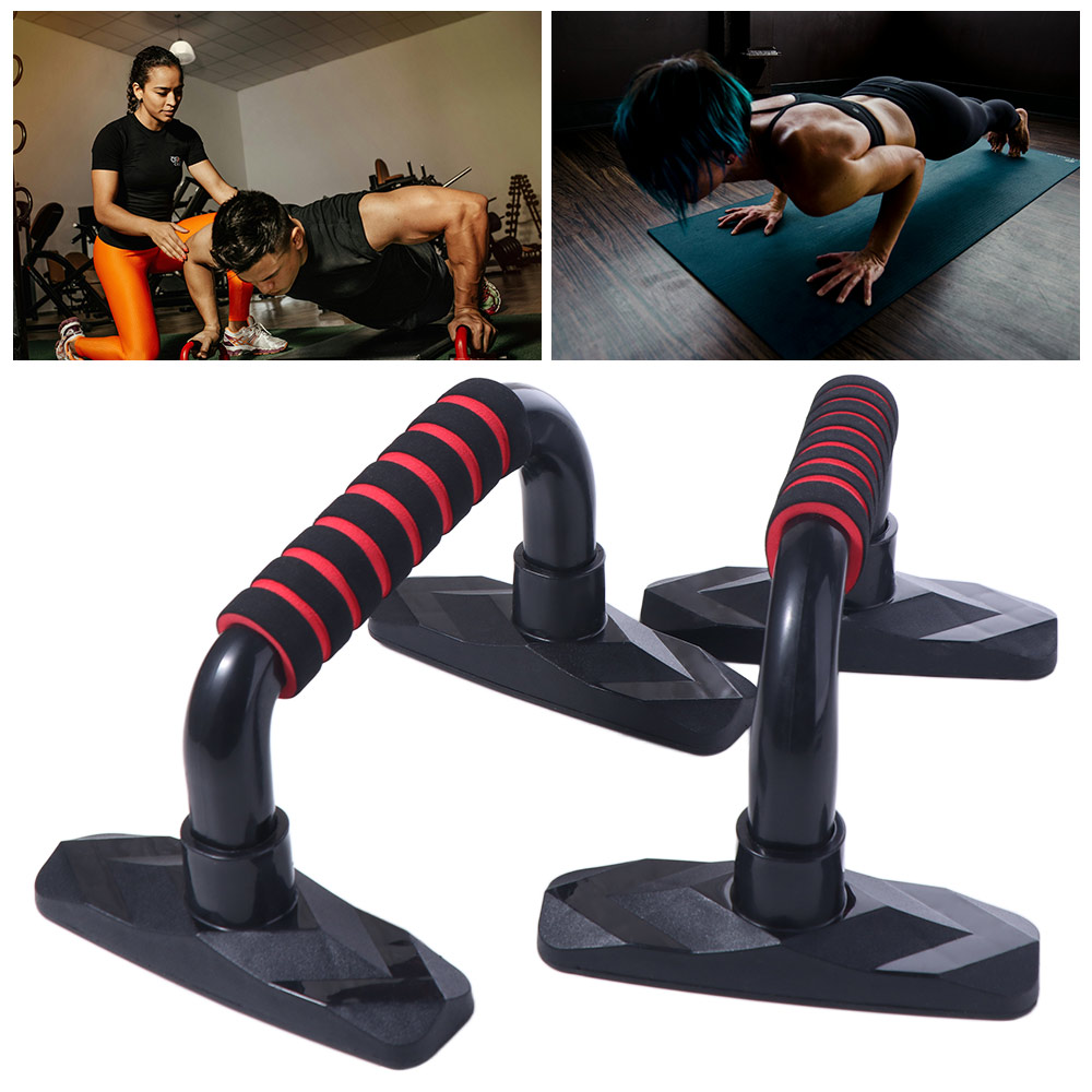 2Pcs Ergonomic Push Up Bar Adj - Home Gym Online recension och pris