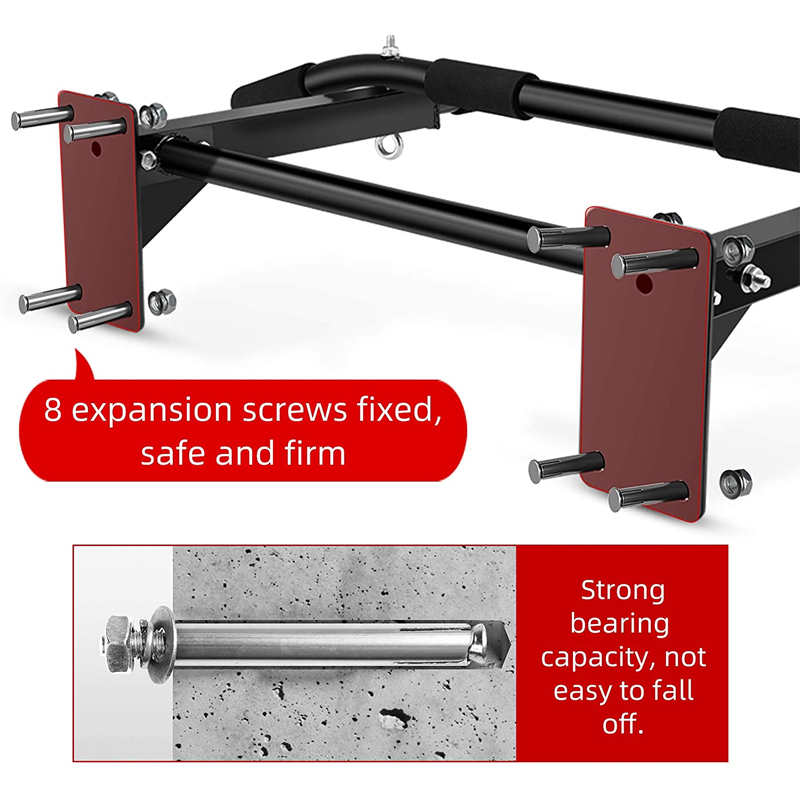 Wall Mounted Horizontal Bar He - Home Gym Organization recension och pris
