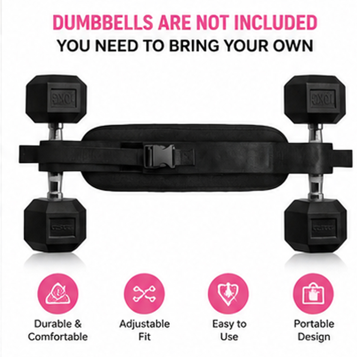 Heavy Duty Nylon Hip Thrust Be - Home Gym Online recension och pris