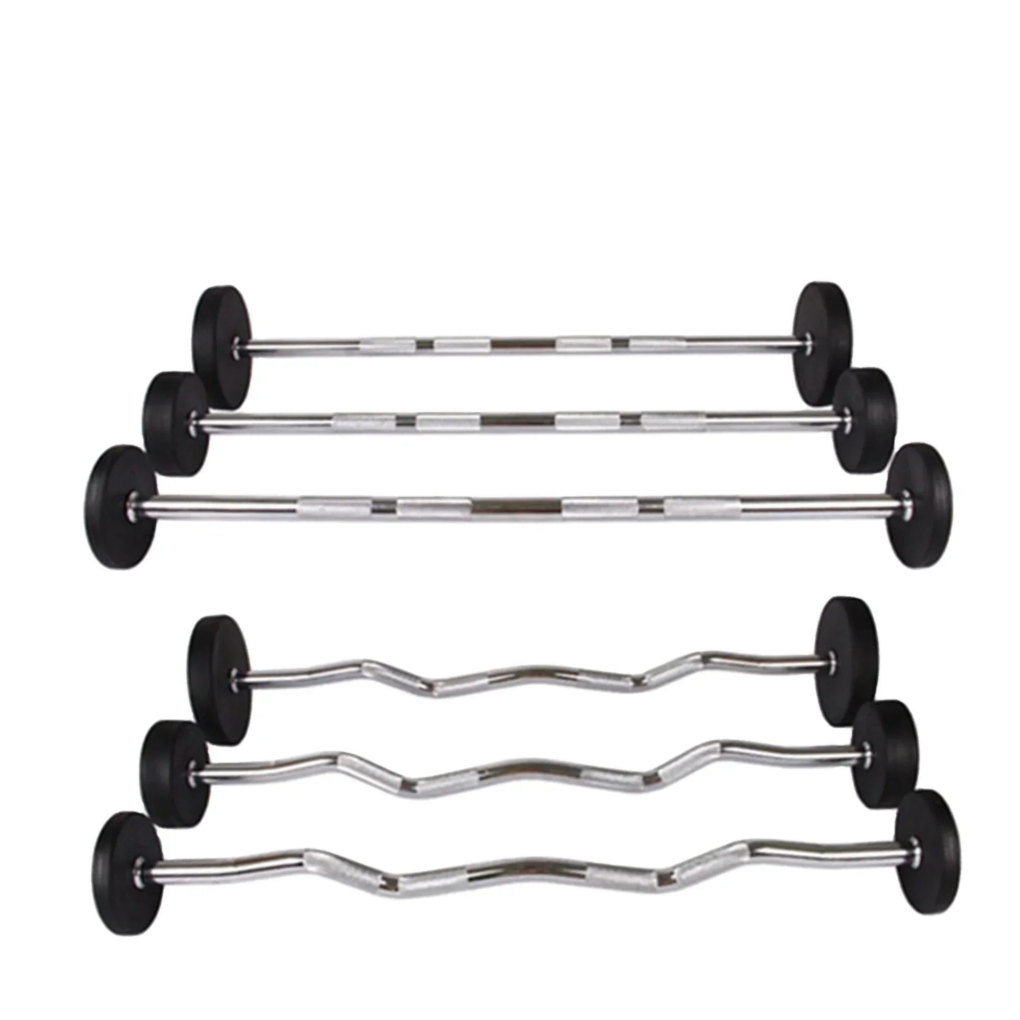 Weightlifting Straight Curl Ru - Barbell Curl Bar recension och pris