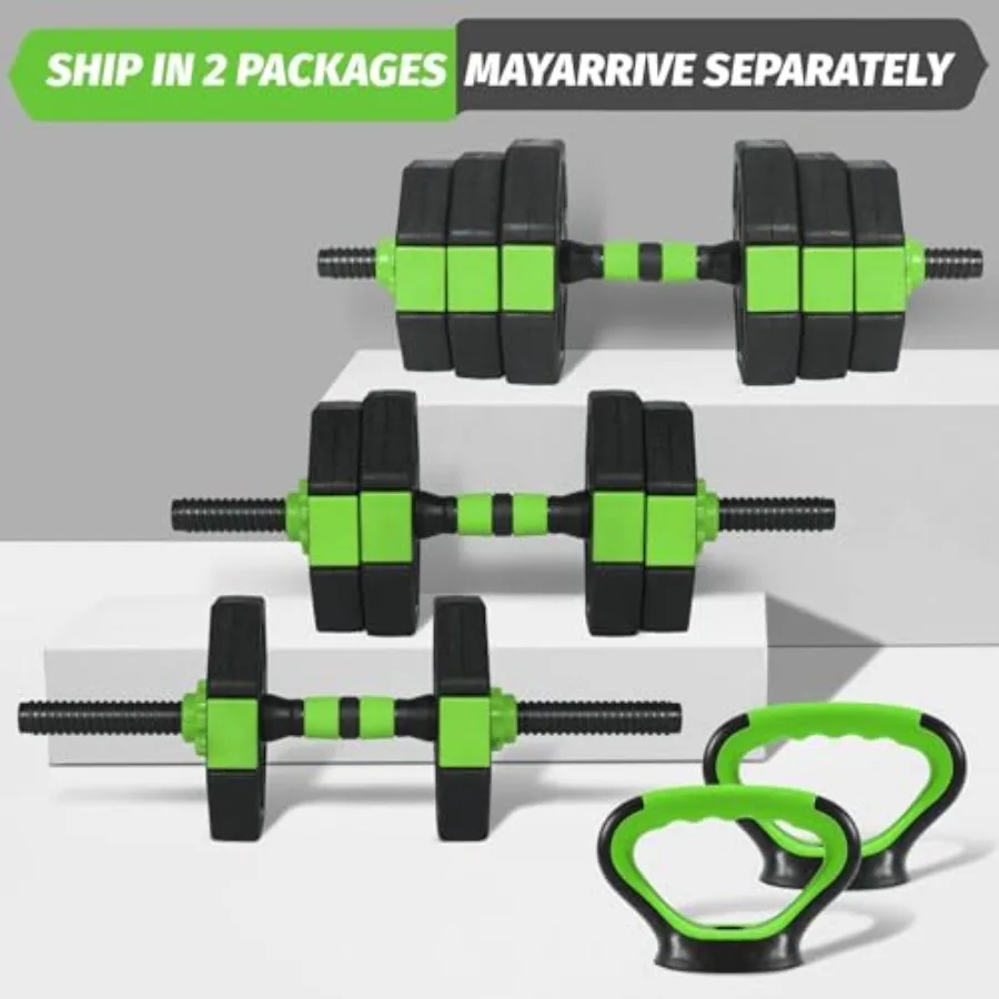 Adjustable Dumbbell Set 66/88L - Home Gym Dumbbell Set recension och pris