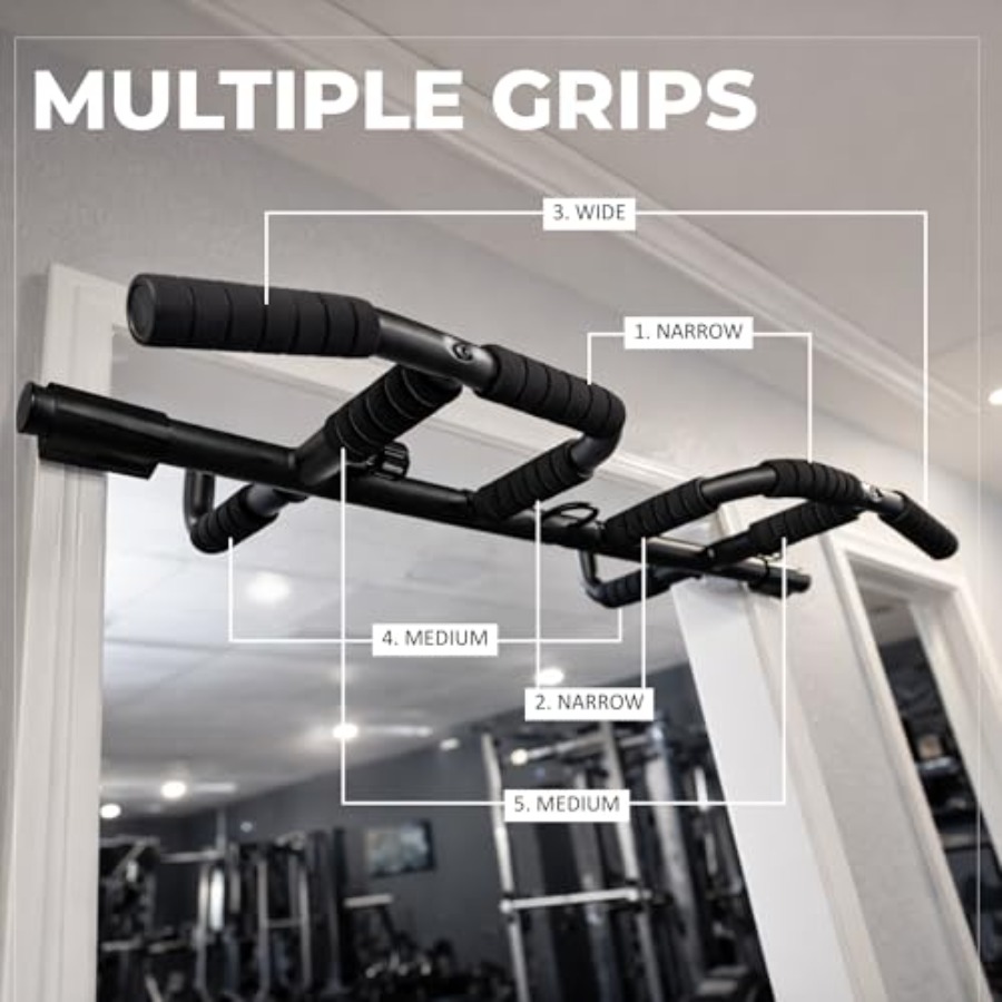 Doorway Pull Up Bar Set with S - Home Gym Set recension och pris
