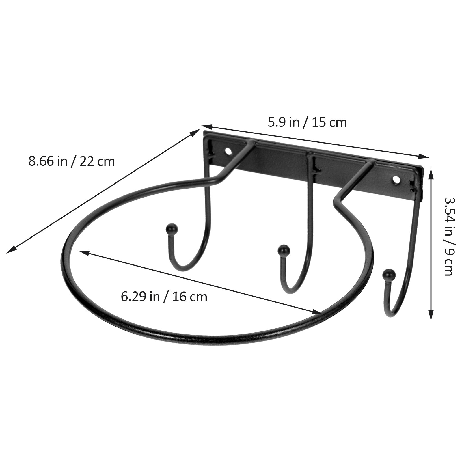 2Pcs Wall Mounted Basketball D - Home Gym Organization recension och pris