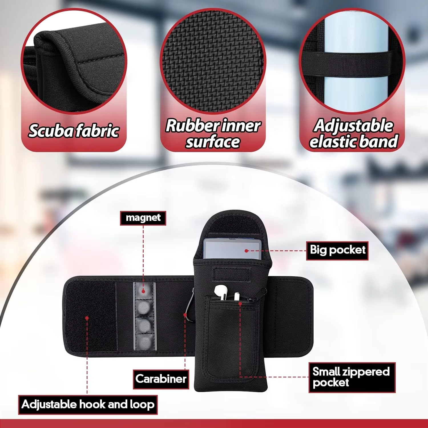 Waterproof Magnetic Gym Bag Fi - Home Gym Packages recension och pris