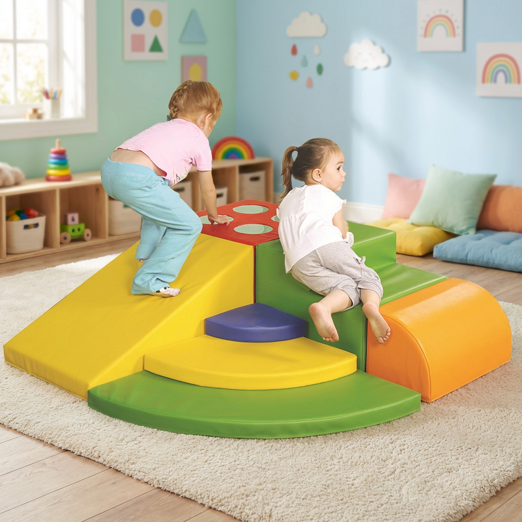 Customized Indoor  Soft Play S - Home Gym For Toddlers recension och pris