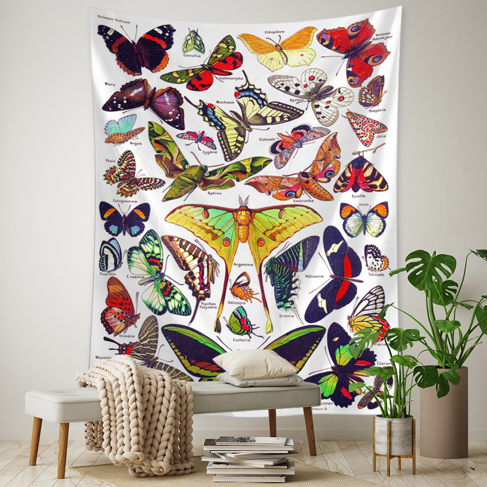 Botanical Cactus Tapestry Wall - Home Gym Decor recension och pris