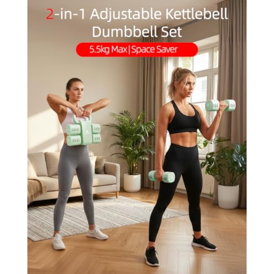 Home gym dumbbell set: 4-in-1  - Home Gym Dumbbell Set recension och pris