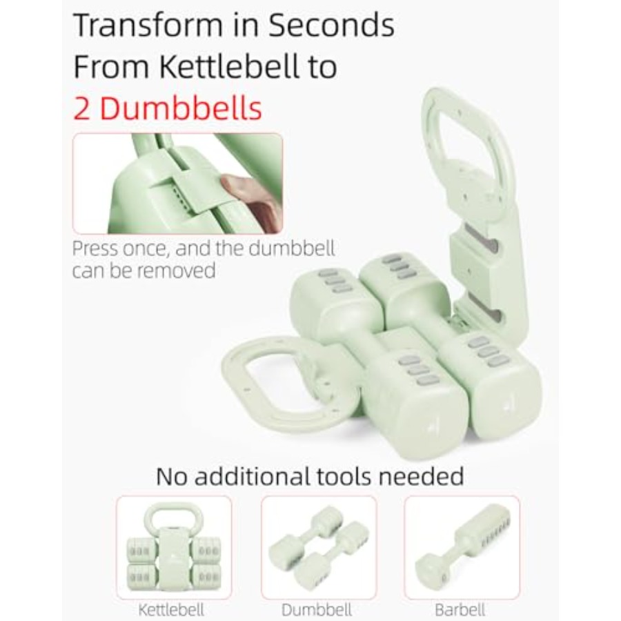 Home gym dumbbell set: 4-in-1  - Home Gym Dumbbell Set recension och pris