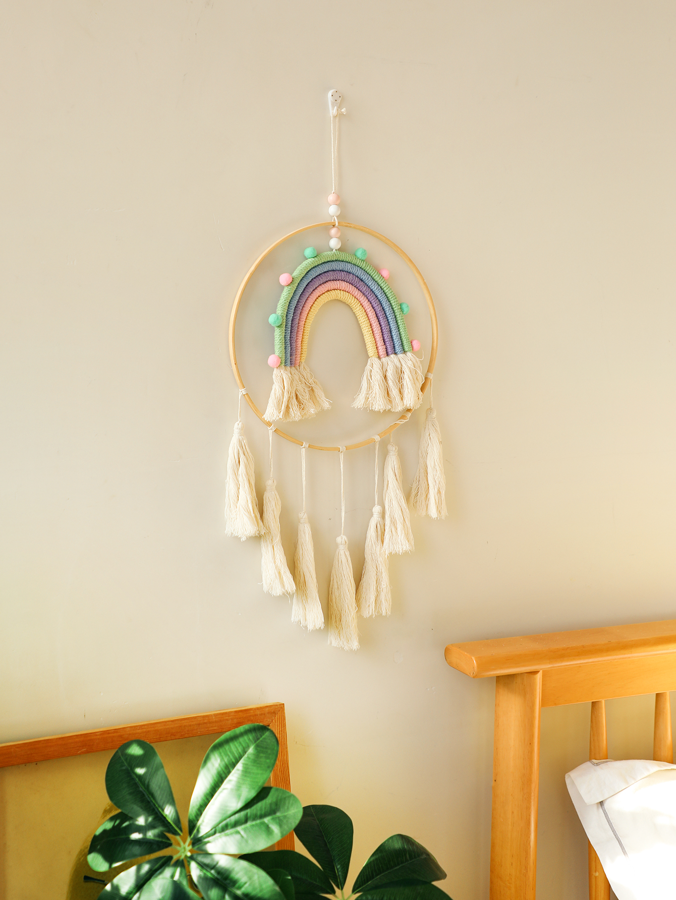 Macrame Tapestry Wall Hanging  - Home Gym Decor recension och pris