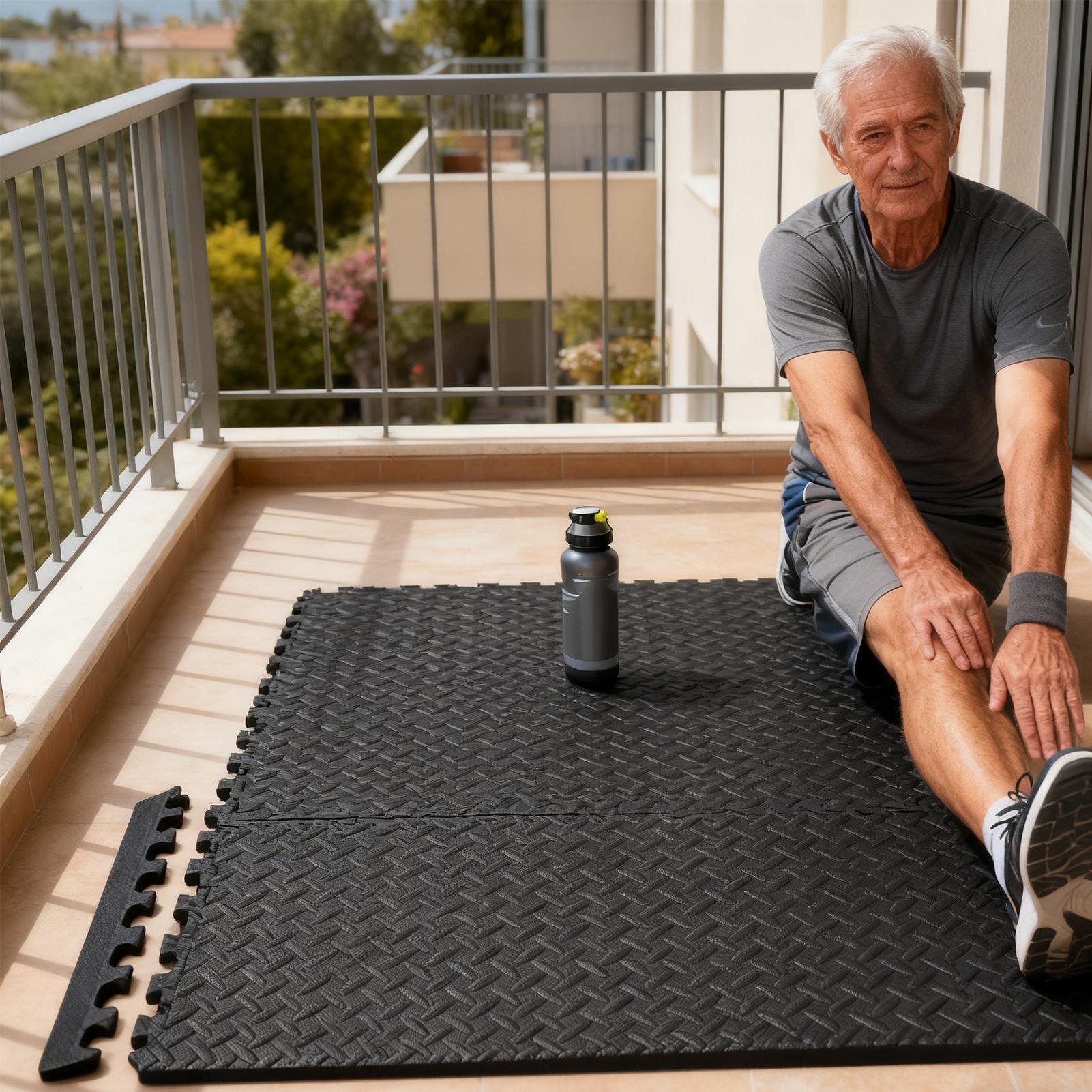Gym Floor Mats Interlocking Pa - Home Gym For Toddlers recension och pris