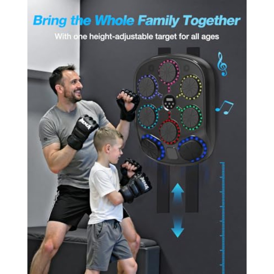 Music Boxing Machine for Adult - Home Gym Wall Mounted recension och pris