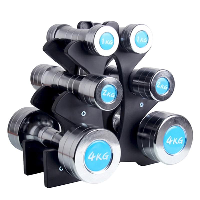 Gym Dumbbells Stand Multilevel - Home Gym Organization recension och pris