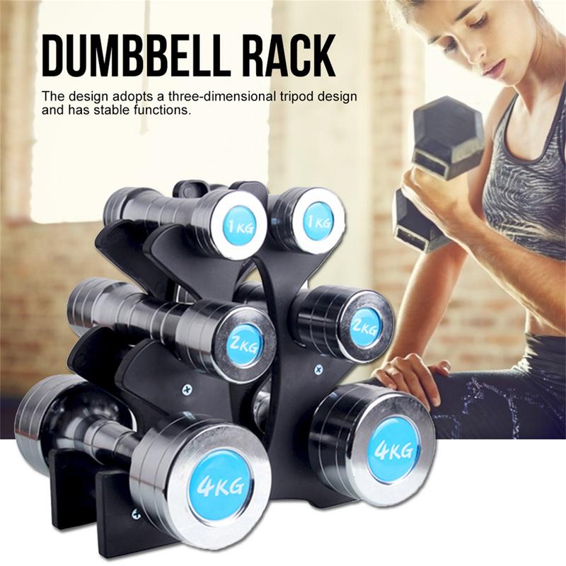 Gym Dumbbells Stand Multilevel - Home Gym Organization recension och pris