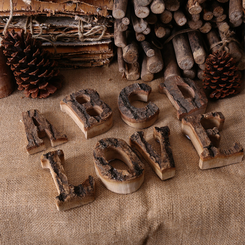 Wooden Letters Home Decor Alph - Home Gym Decor recension och pris