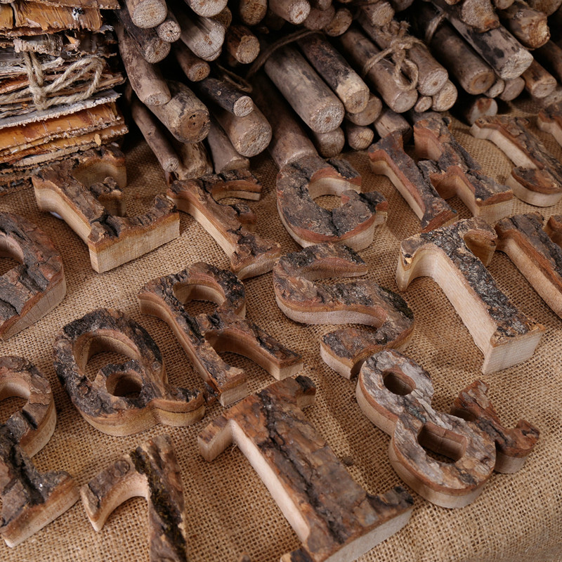 Wooden Letters Home Decor Alph - Home Gym Decor recension och pris