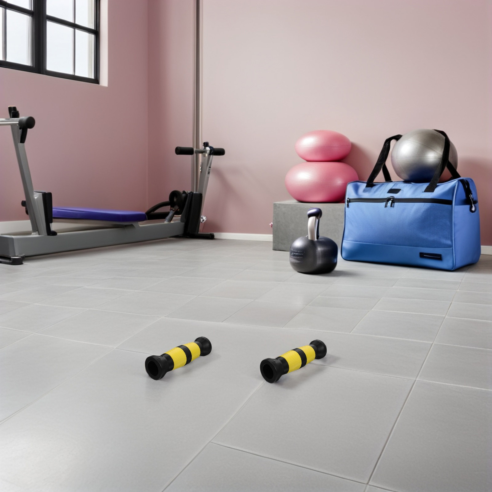 2Pcs Thick Dumbbell Handle Sle - Home Gym Set recension och pris