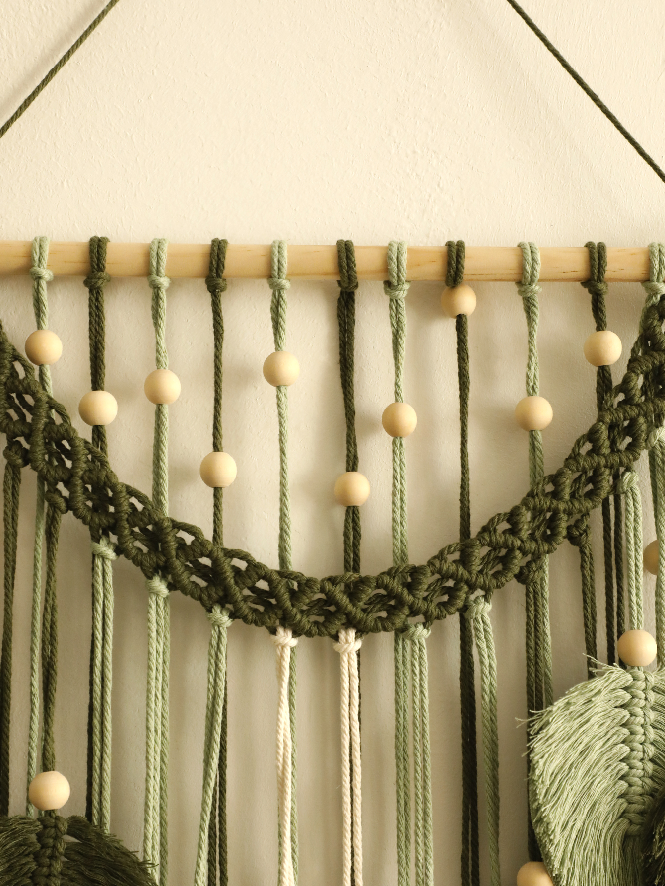 Macrame Leaf Tapestry Boho Hom - Home Gym Decor recension och pris