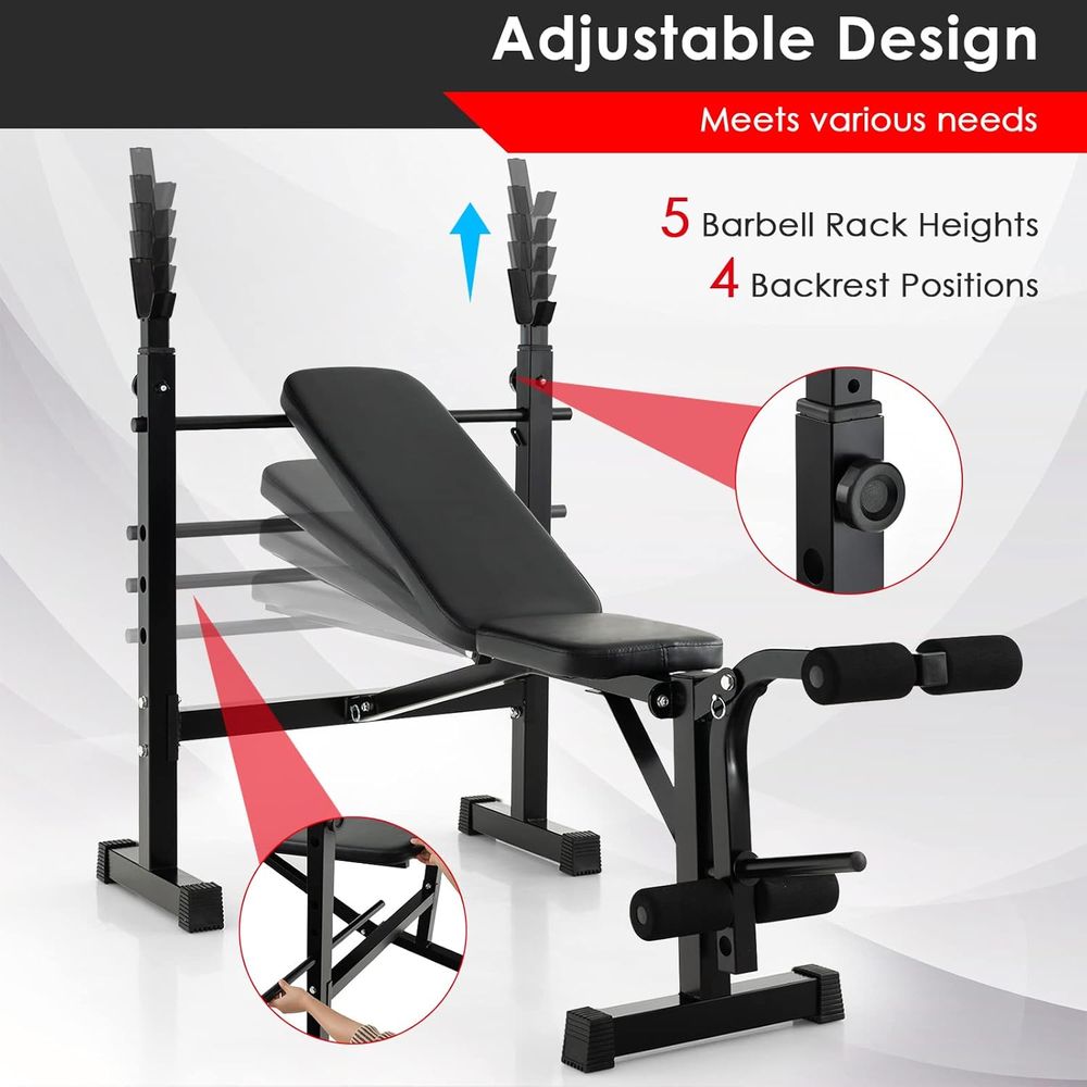 Versatile Home Gym Bench with  - Home Gym Set recension och pris
