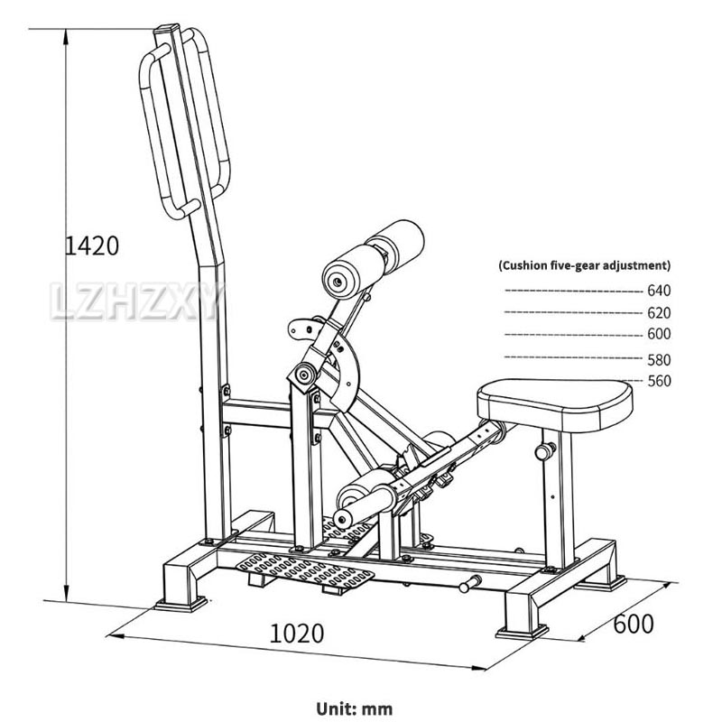 Hip trainer Squatting apparatu - Home Gym Online recension och pris