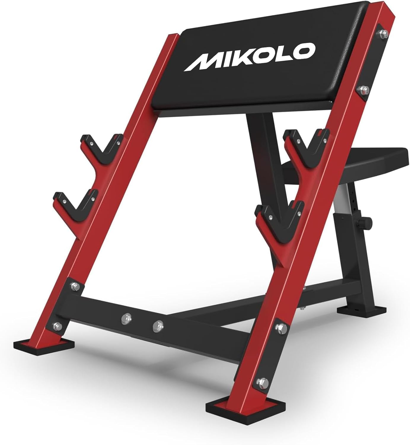 Preacher Curl Bench for Home G - Barbell Curl Bar recension och pris
