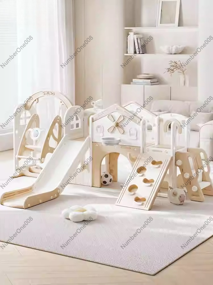 Indoor 2-in-1 Slide Swing Set  - Home Gym For Toddlers recension och pris