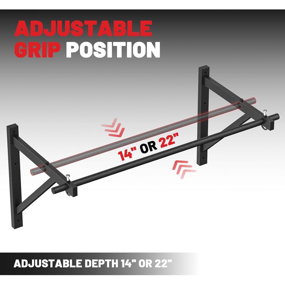 Home Gym Pull-Up Bar - Wall-Mo - Home Gym Wall Mounted recension och pris